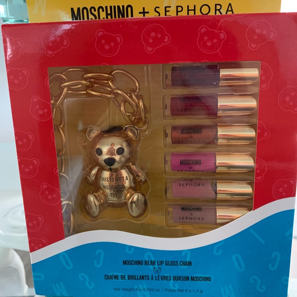 Moschino lipgloss set